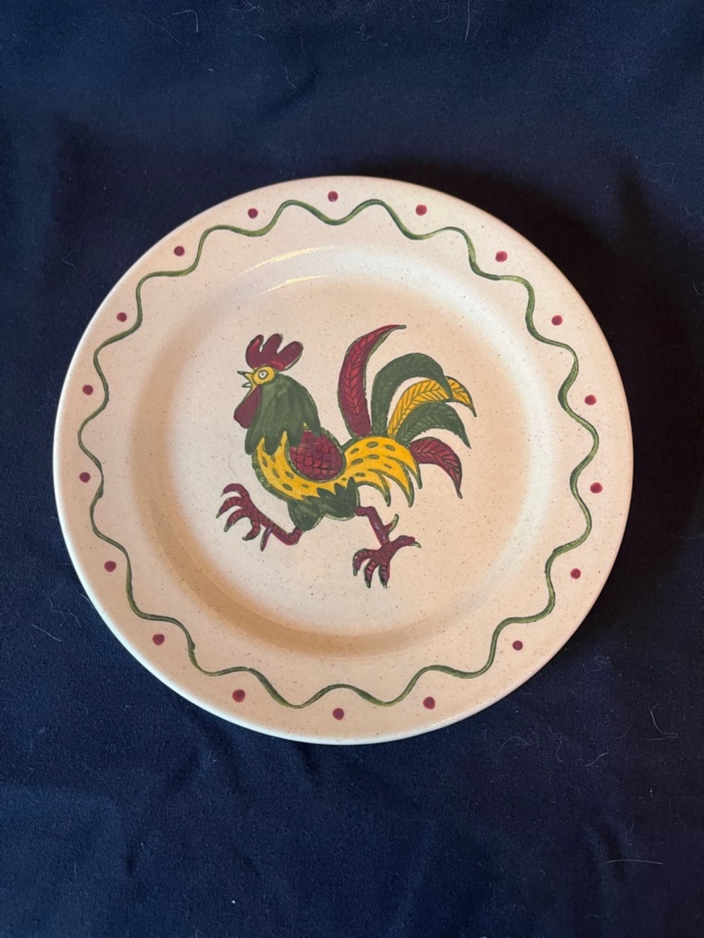 California Poppy Trail 9 inch Luncheon Plate